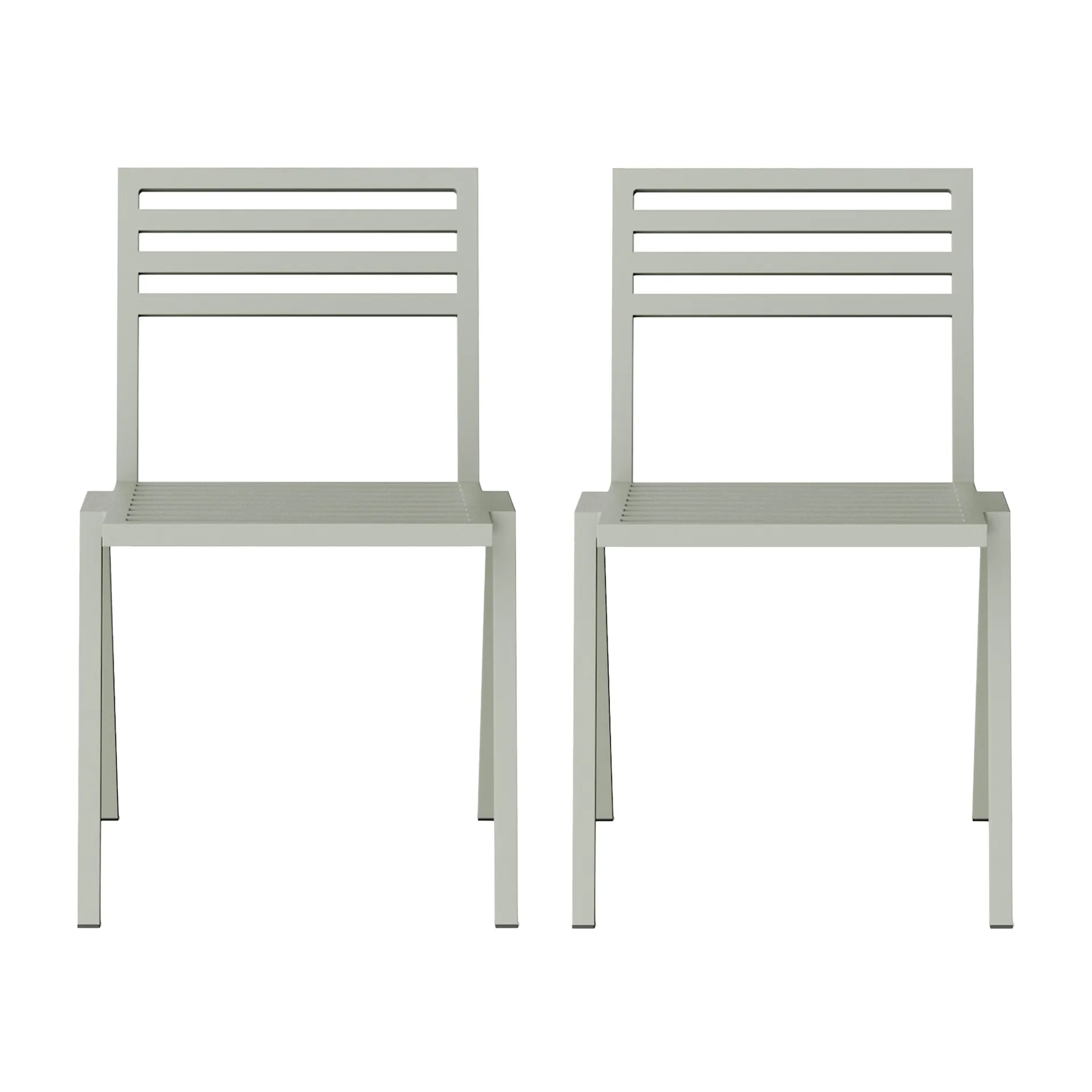 19 Outdoors Stacking Chair Set of 2 - NINE - NO GA