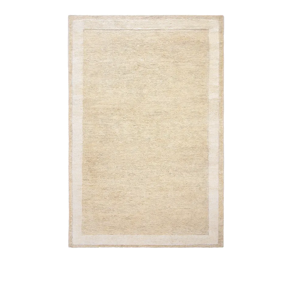 Jute Frame Cream matta