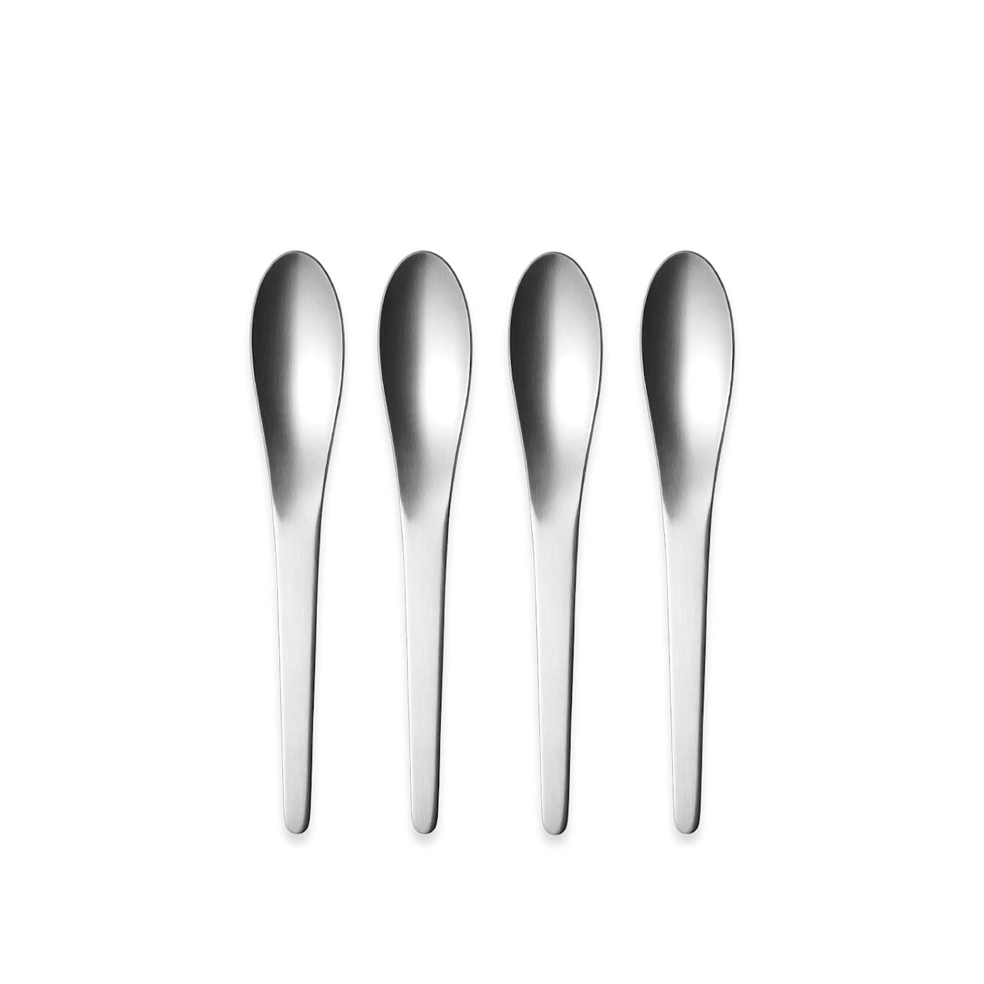 Arne Jacobsen Dessert Spoon - Set of 4 - Georg Jensen - Arne Jacobsen - NO GA