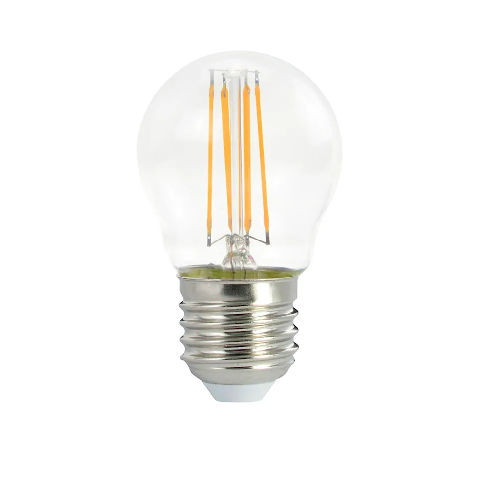 LED Ljuskälla E27 4,5W 470lm 2700K Dimbar klar