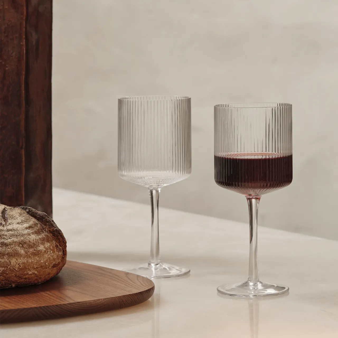 Ripple rödvinsglas 2-pack