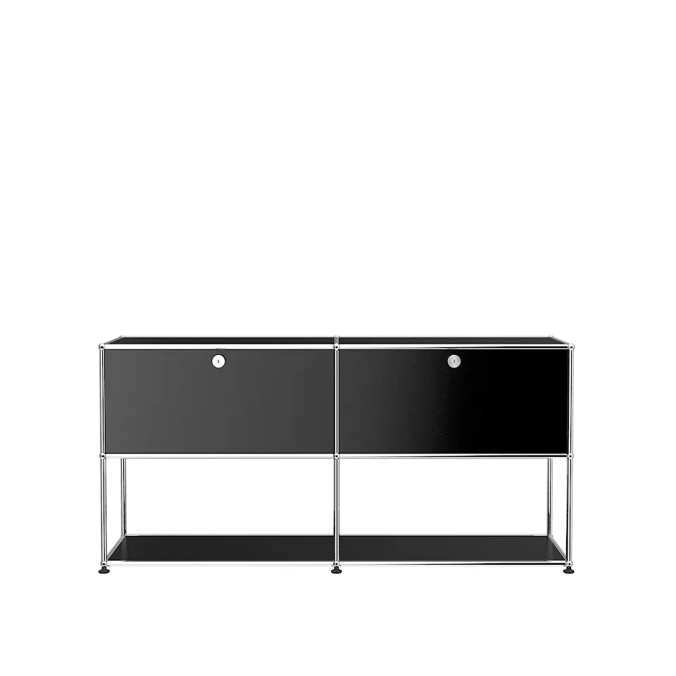 USM Haller 40 Sideboard, Graphite Black