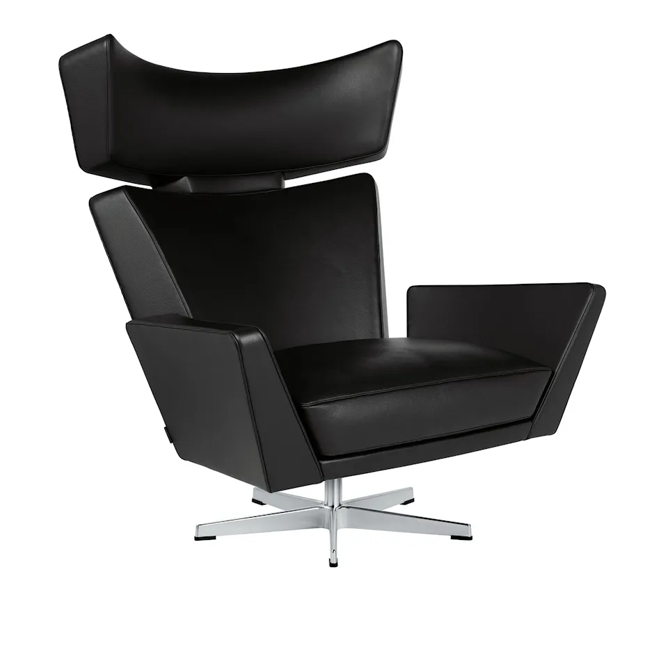 4201 Oksen fåtölj Satin Polished