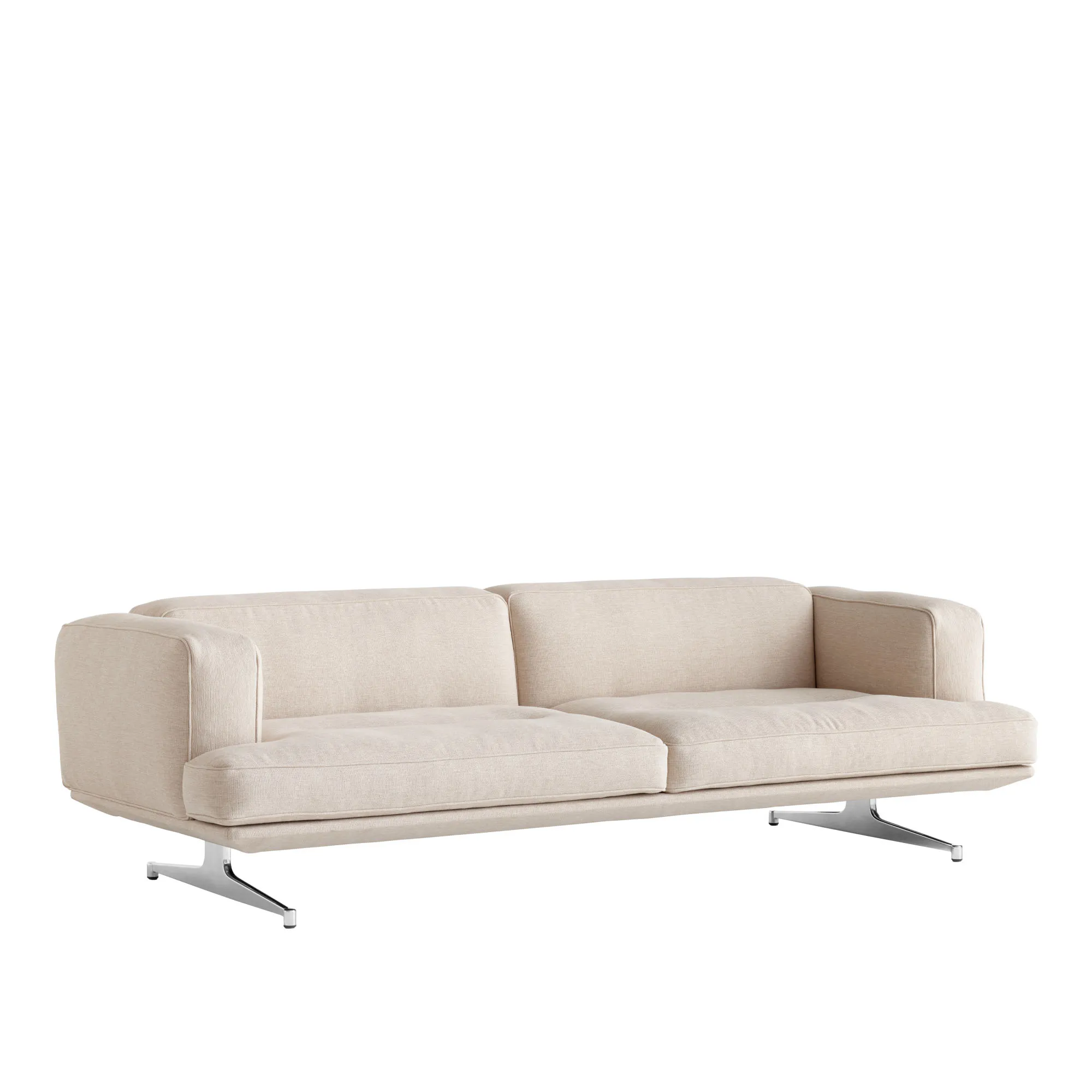 Inland AV23 3-sitssoffa aluminium - 1