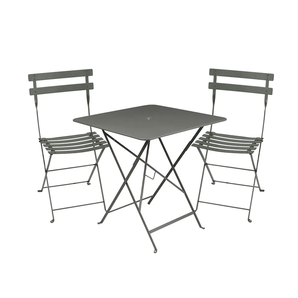 Bistro Matgrupp Bord 71 cm & 2 st Stolar