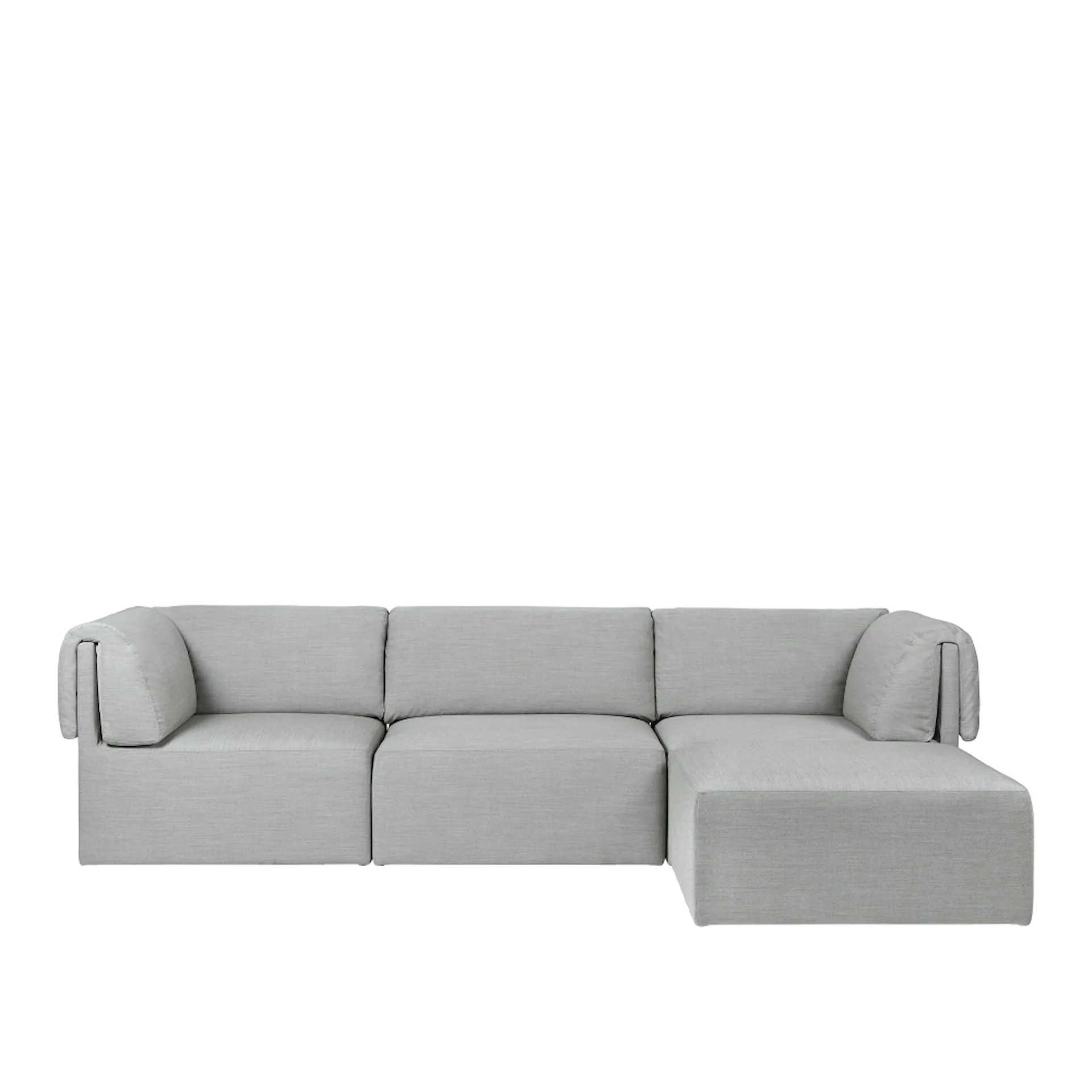 Wonder Sofa 3-Sits - Med Chaise Longue - Gubi - NO GA