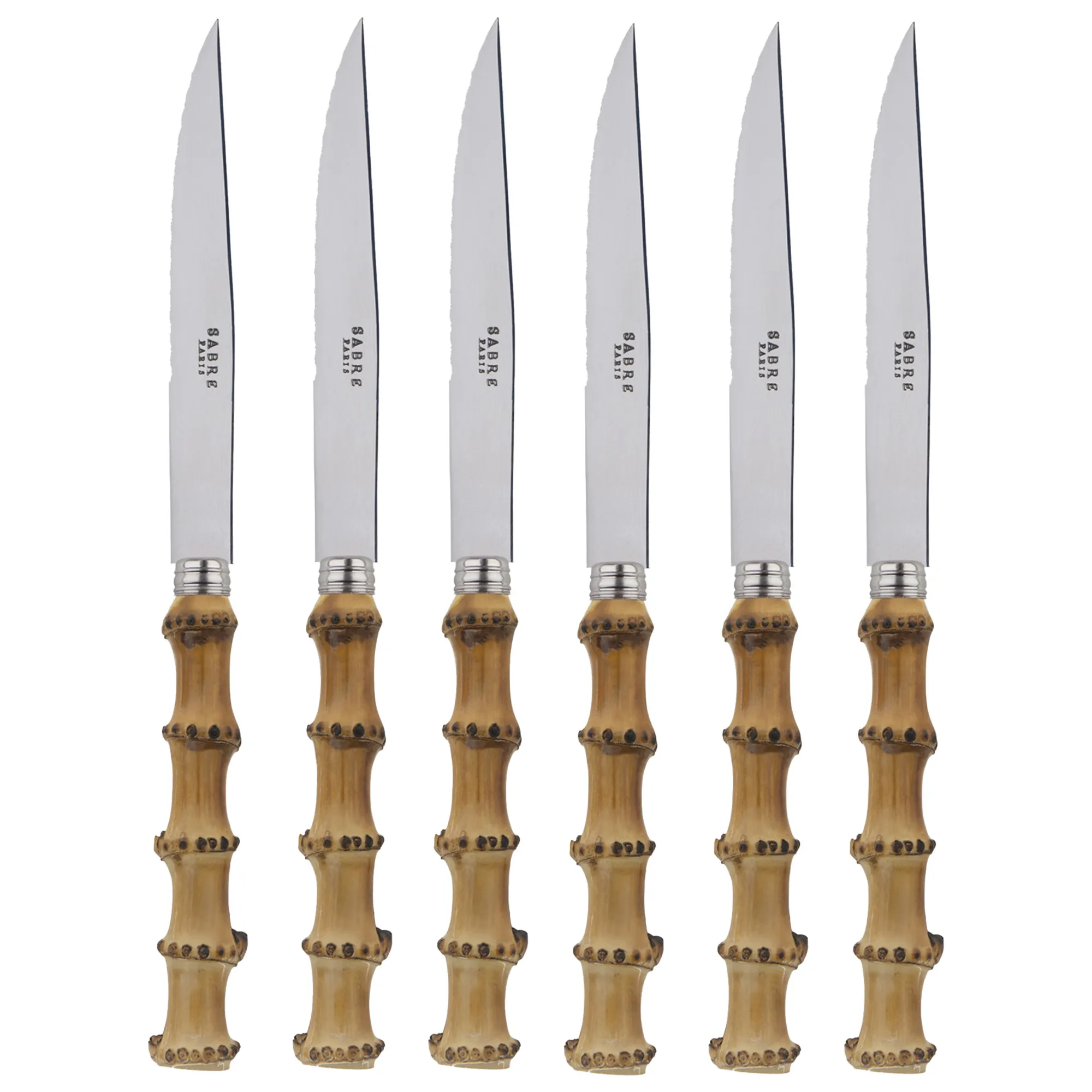 Panda Light Bamboo stekknivar 6-pack - 1