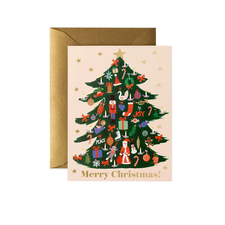 Trimmed Tree Card