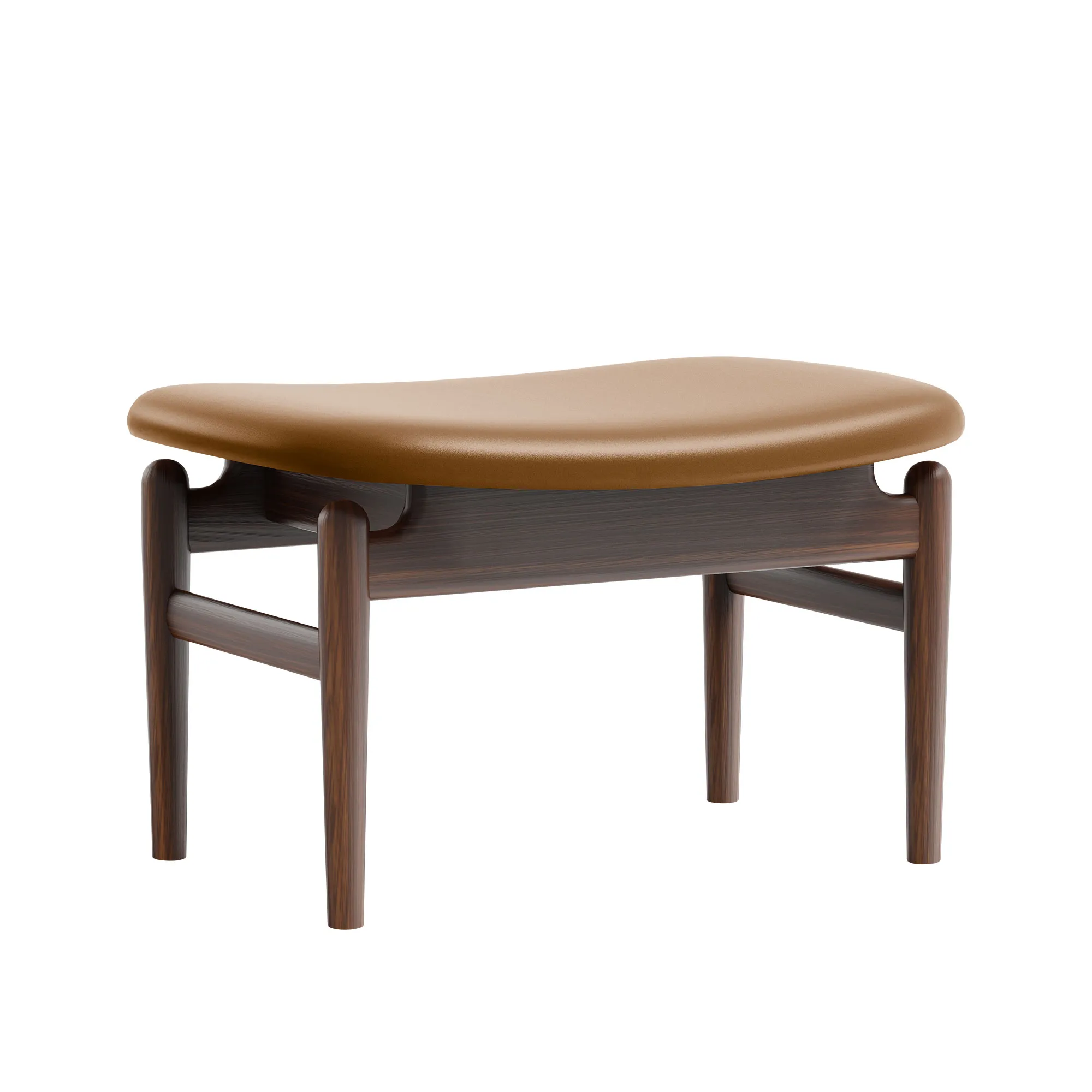 Chieftain fotpall Walnut - 1