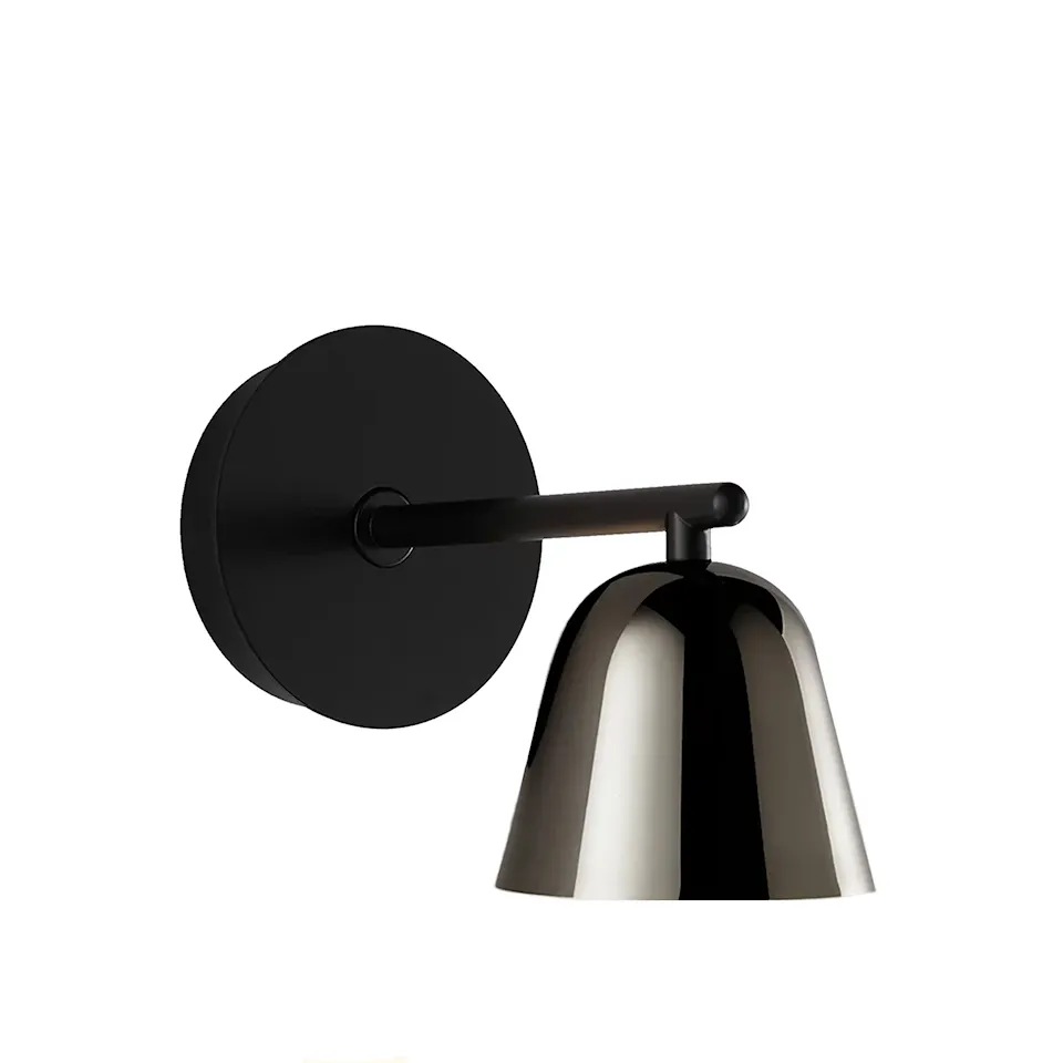 Lighto A Wall Lamp Black / Black Chrome