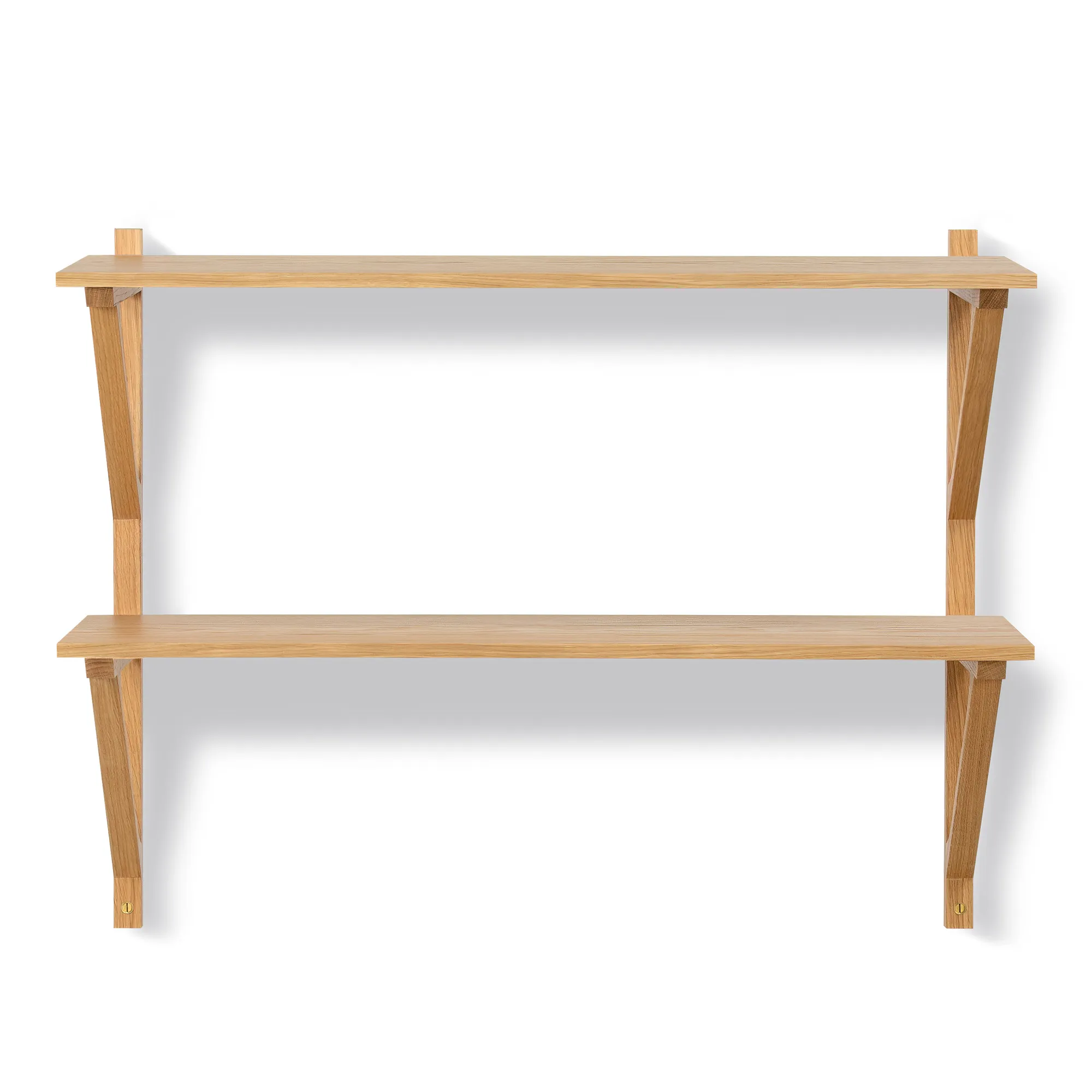 BM29 vägghylla 78 cm 2 hyllplan - 1