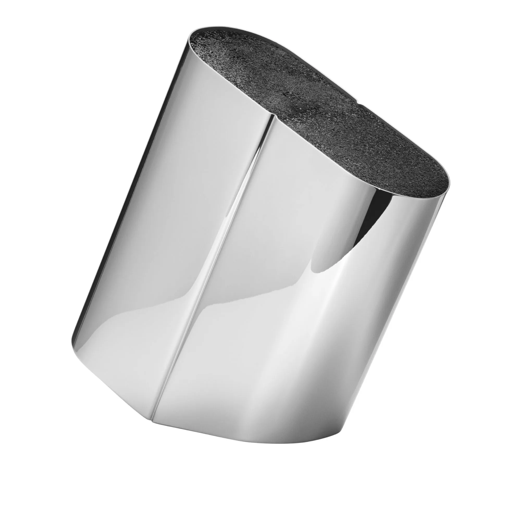 Alfredo Knife Stand Stainless Steel Mirror - 1
