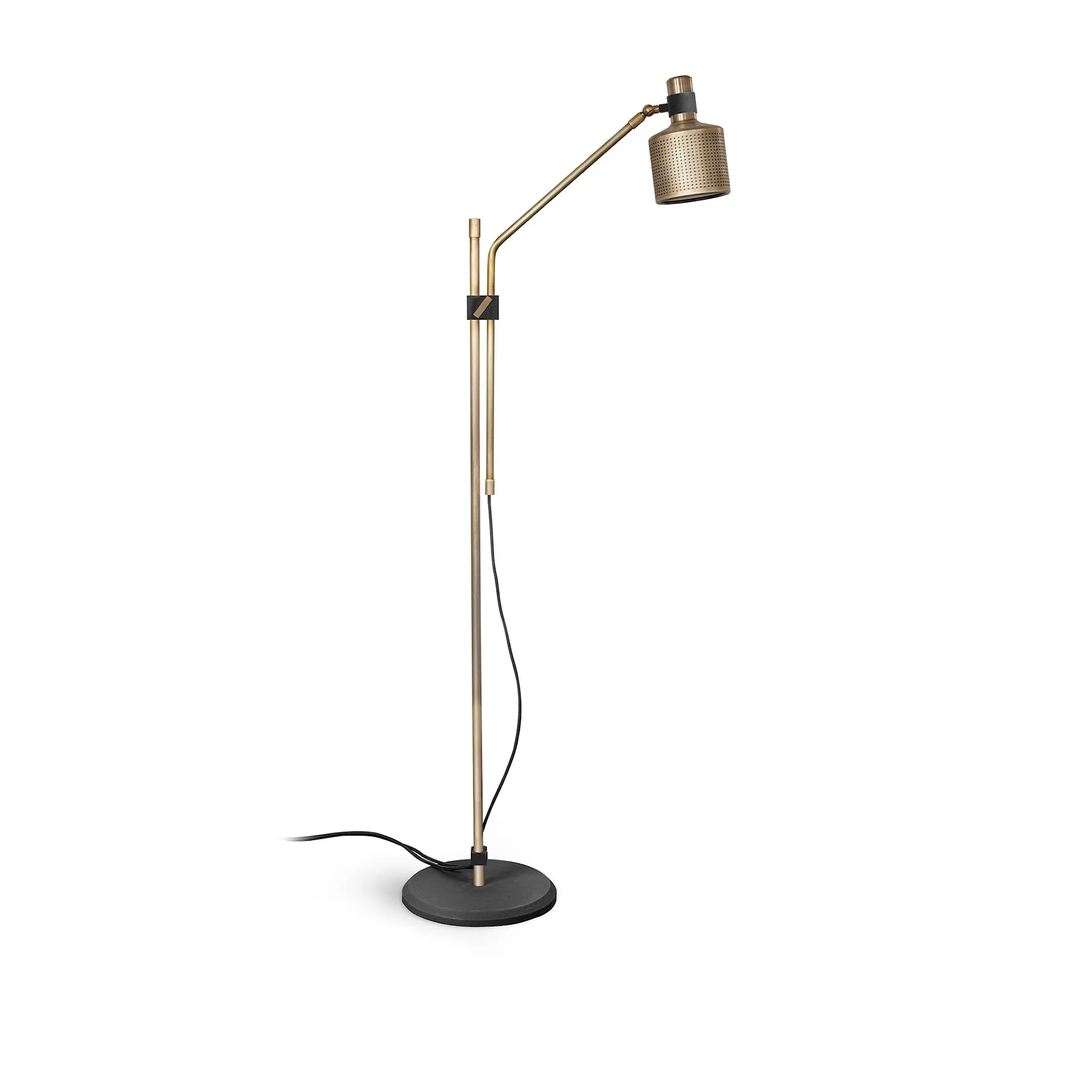 Riddle Floor Lamp Single Brass - Bert Frank - NO GA