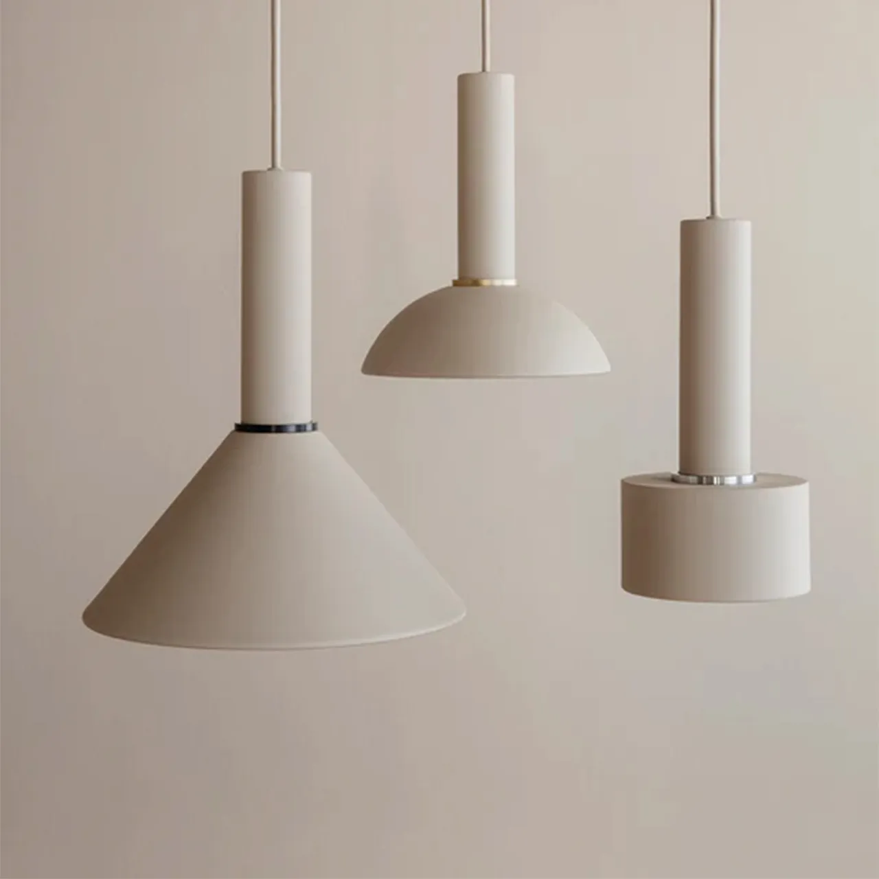 Disc lampskärm