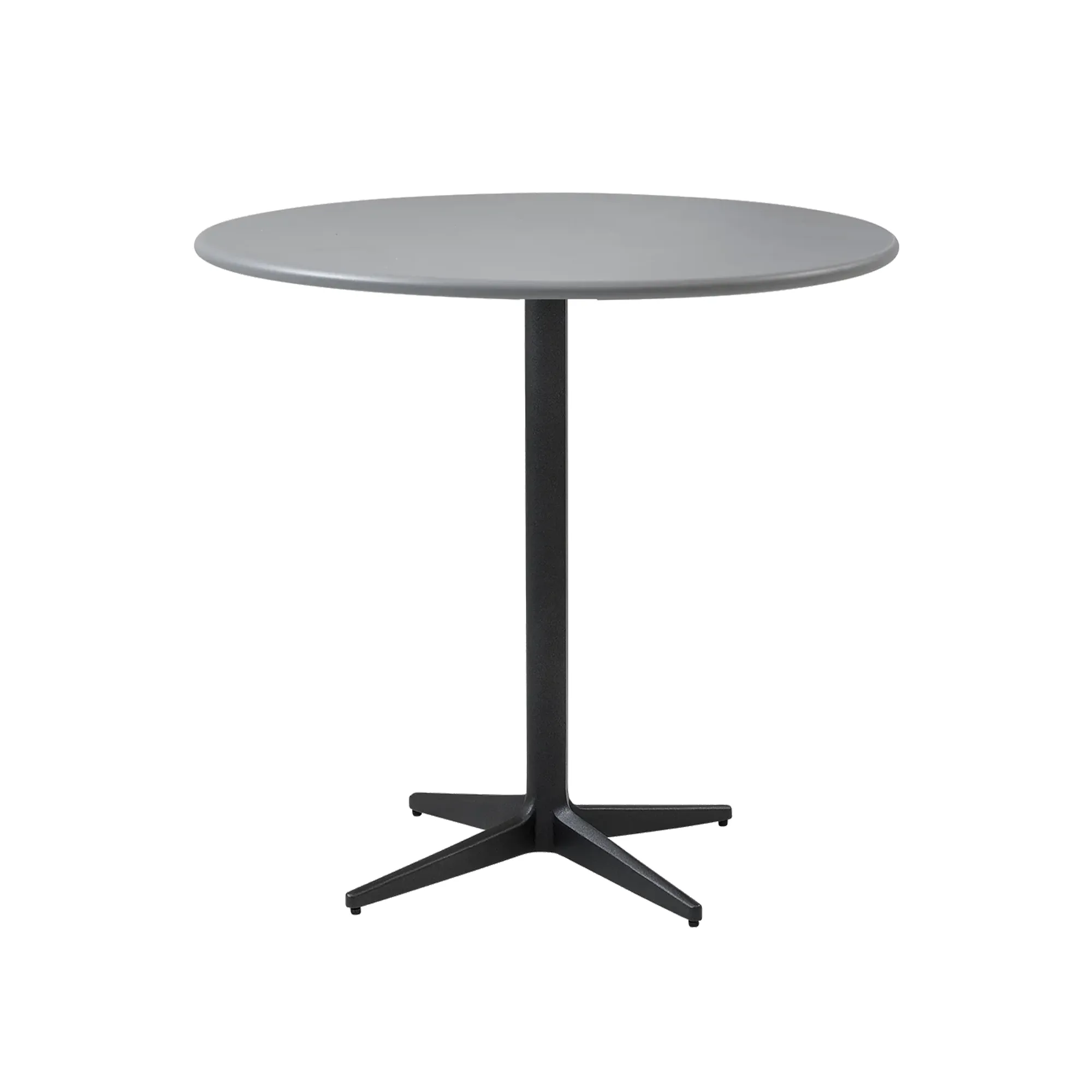 Drop cafébord dia. 80 cm Lava Grey - 1
