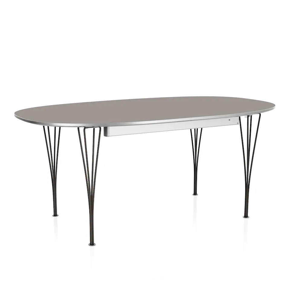 B619 Superellips utdragbart matbord 180–300 x 120 cm