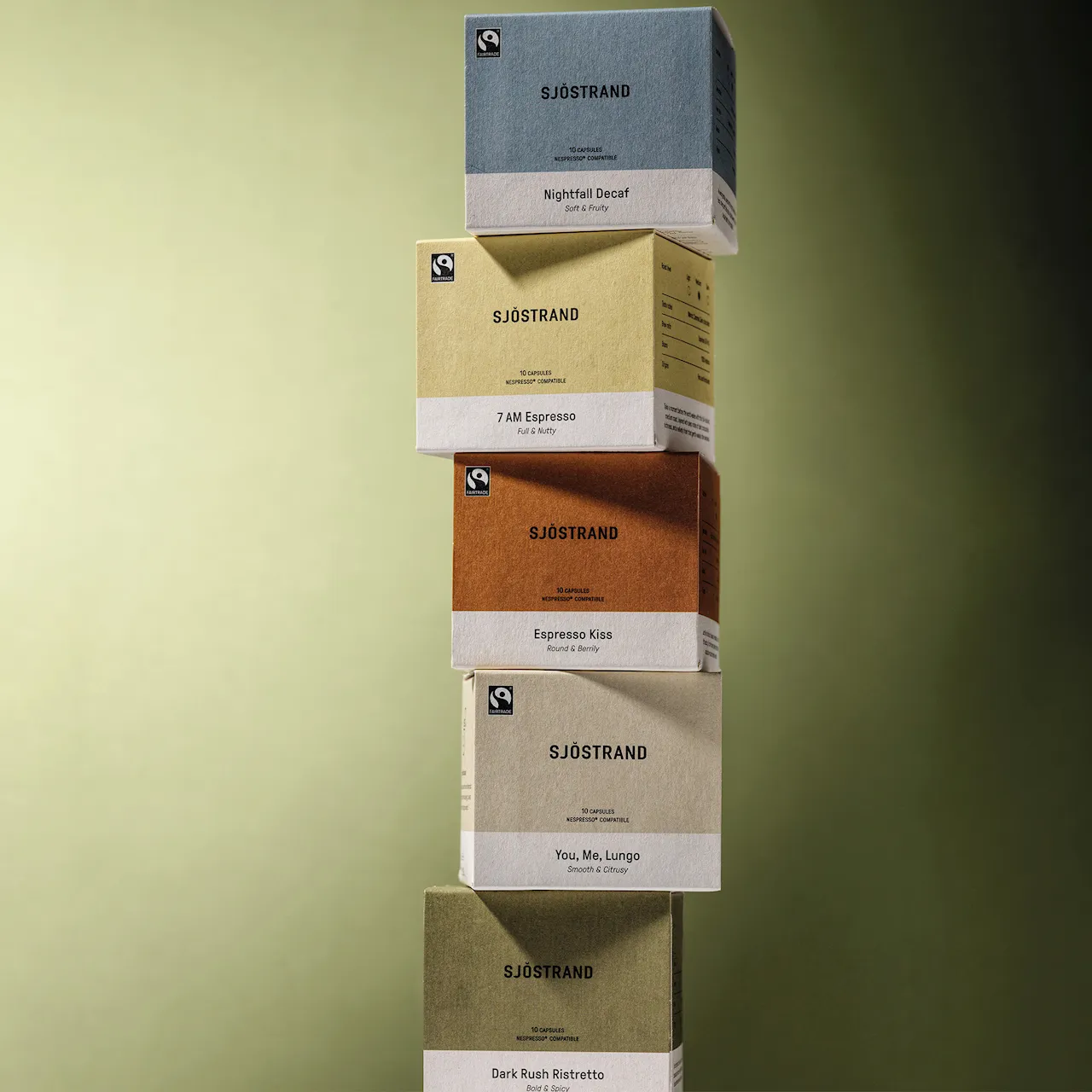 Dark Rush Ristretto kaffekapslar 100-pack