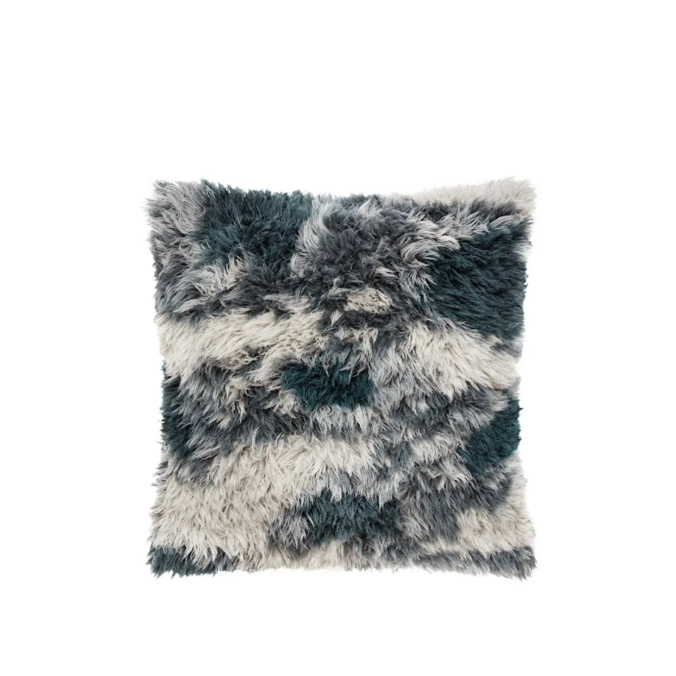 Monster Cushion Medium - Dark Teal/Off-white