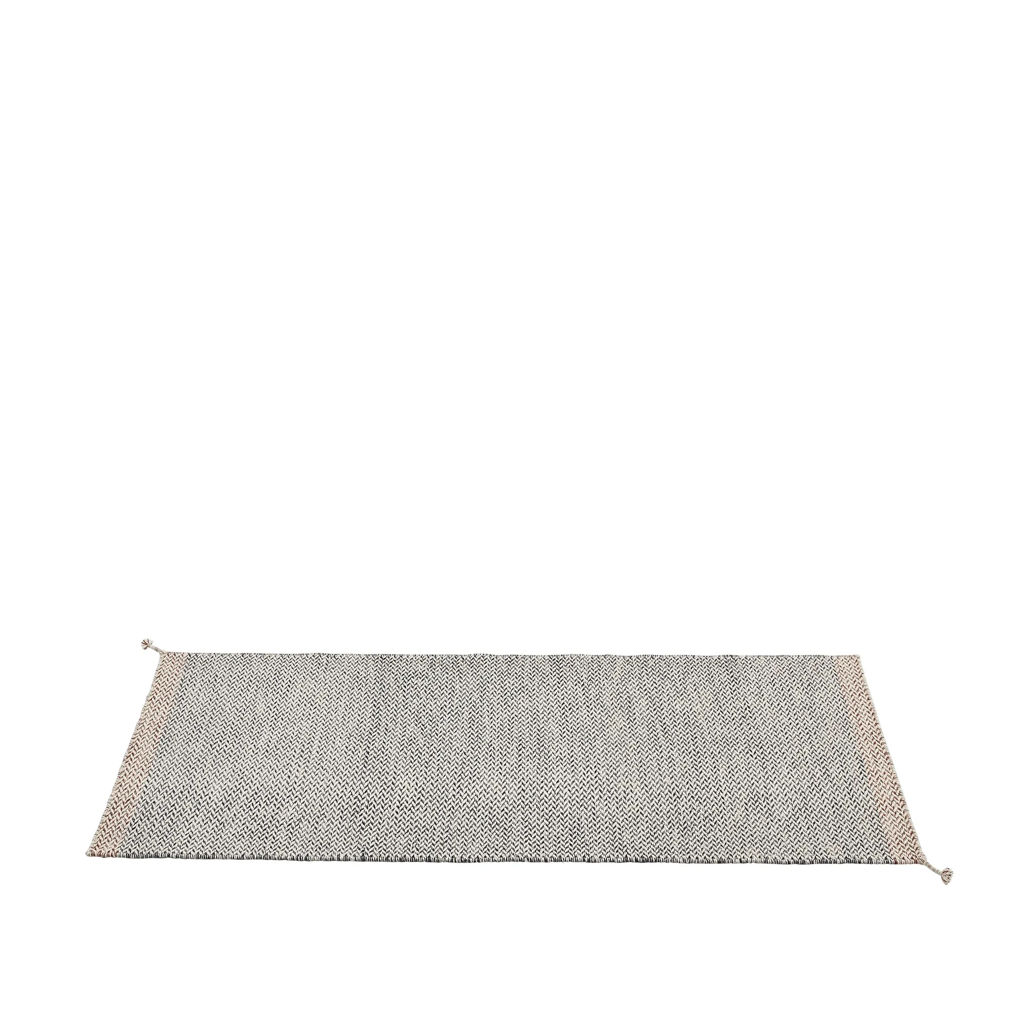 Ply rug black/white - 1
