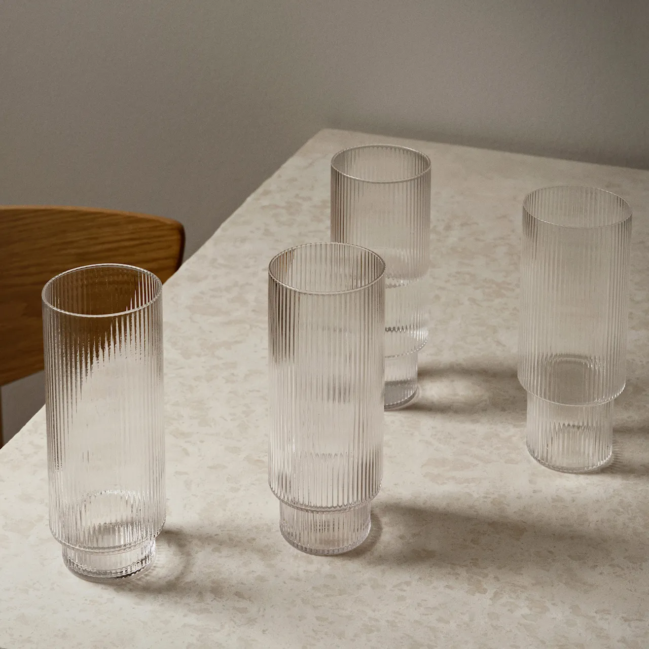 Ripple longdrinkglas 4-pack
