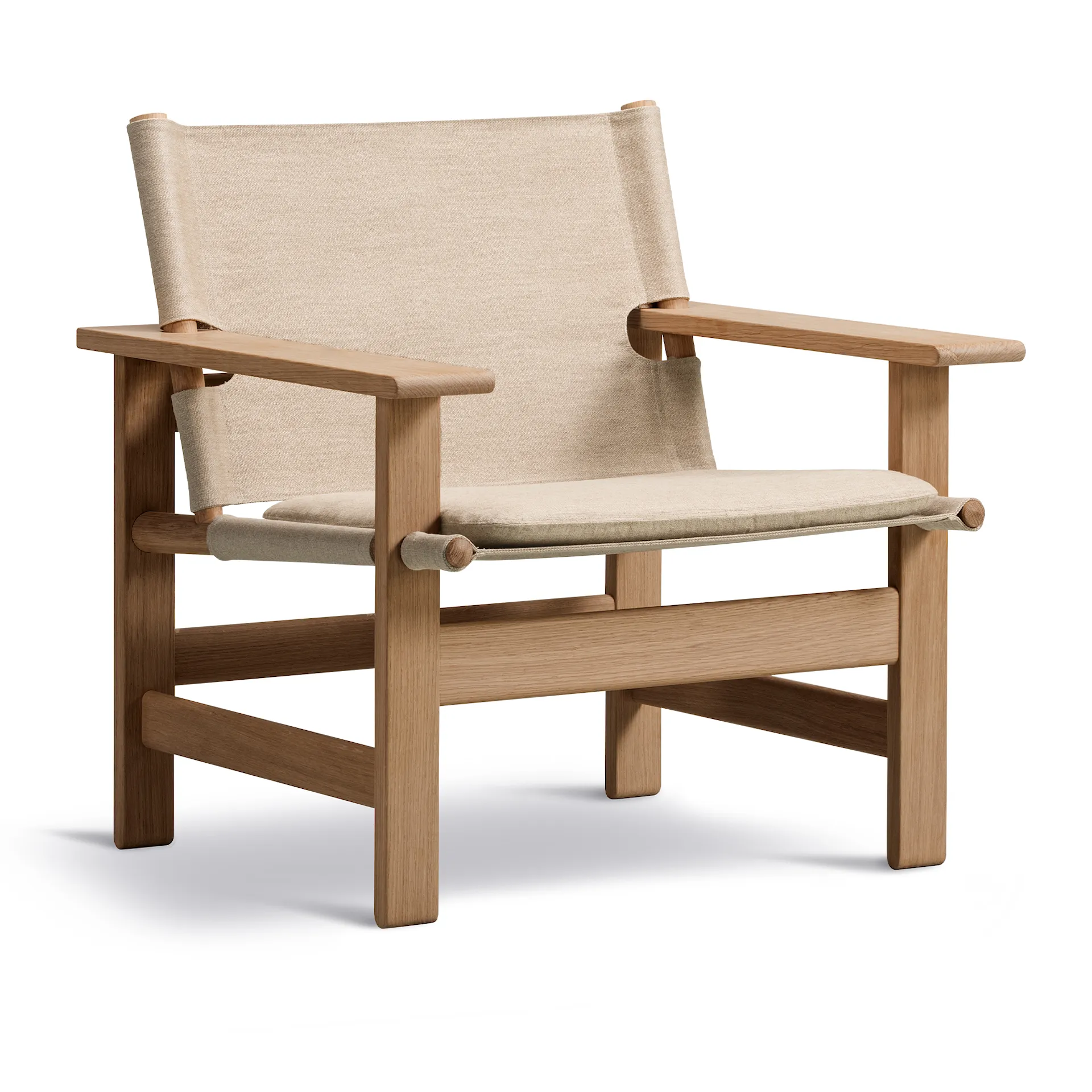 The Canvas Chair Incl. Seat Cushion - Fredericia Furniture - Børge Mogensen - NO GA