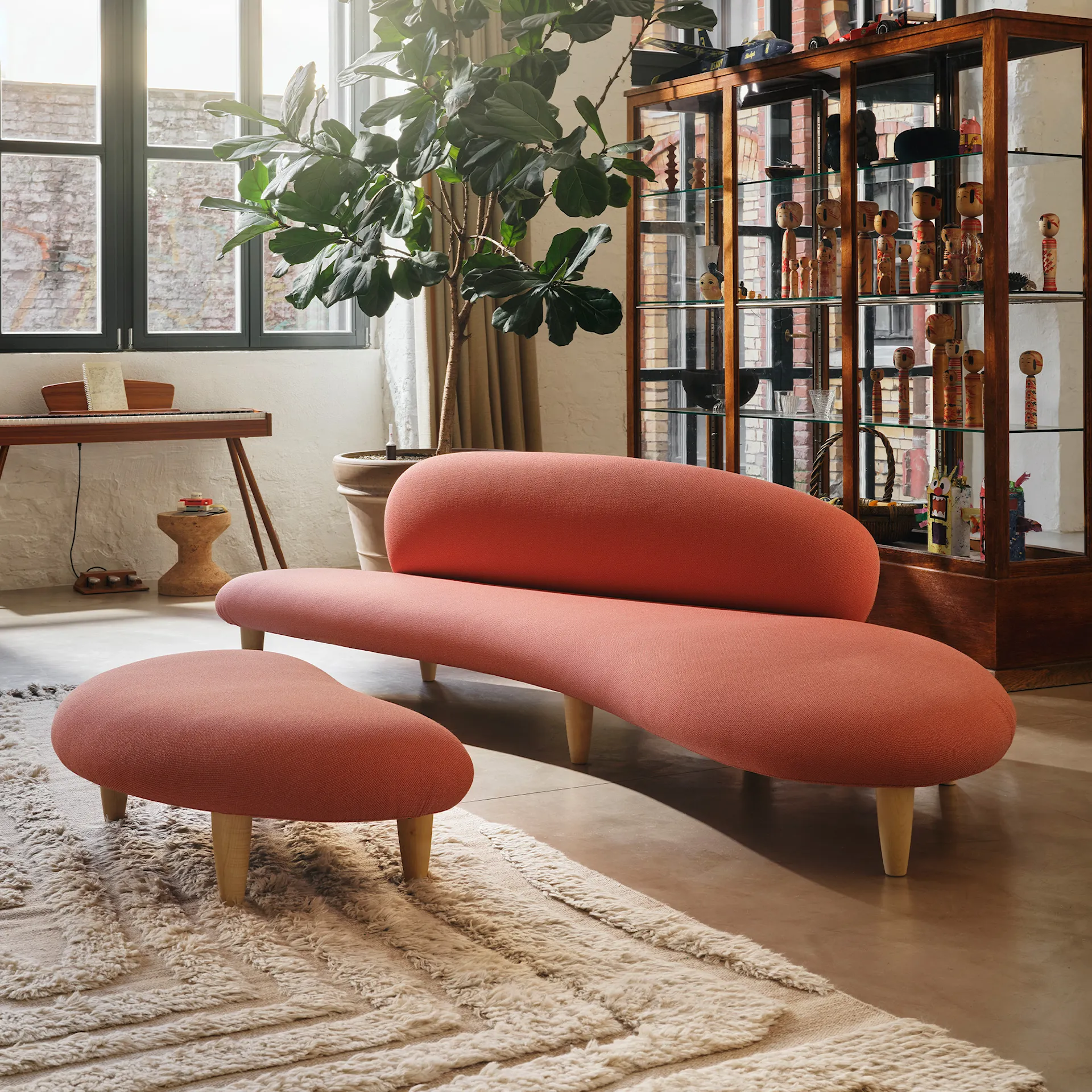 Freeform ottoman - Vitra - Isamu Noguchi - NO GA