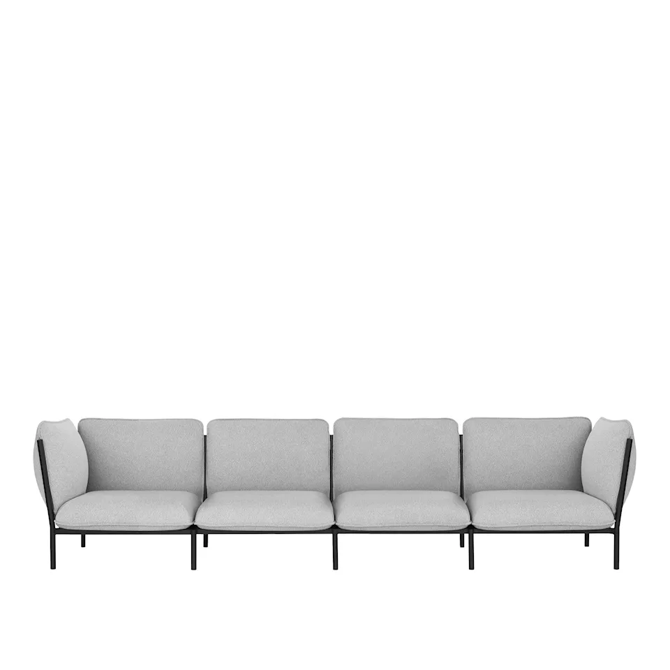 Kumo 4-seater Sofa with Armrests