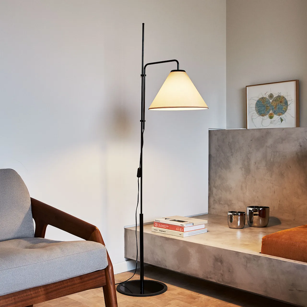 Funiculi Fabric - Floor Lamp