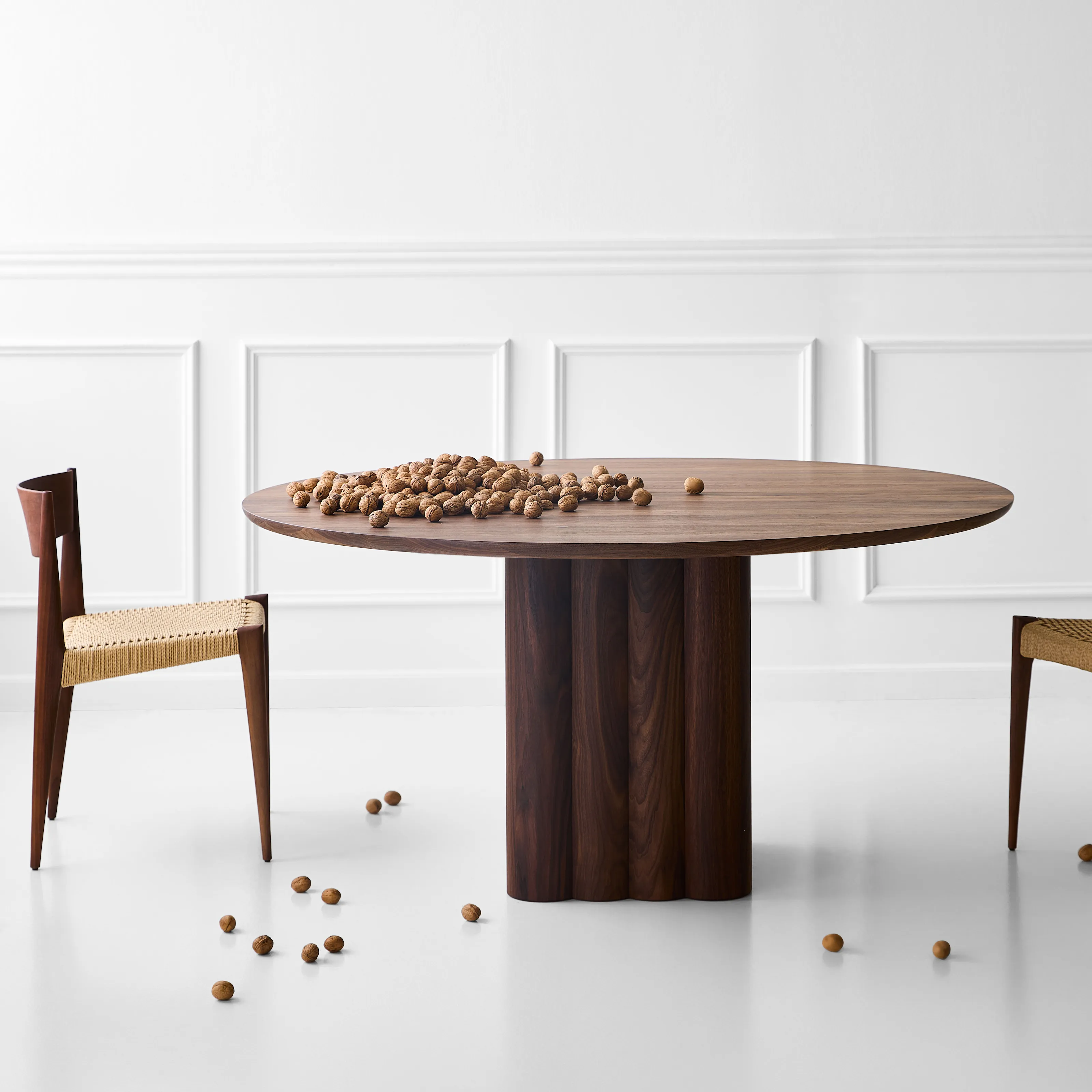 Plush Round matbord - 4
