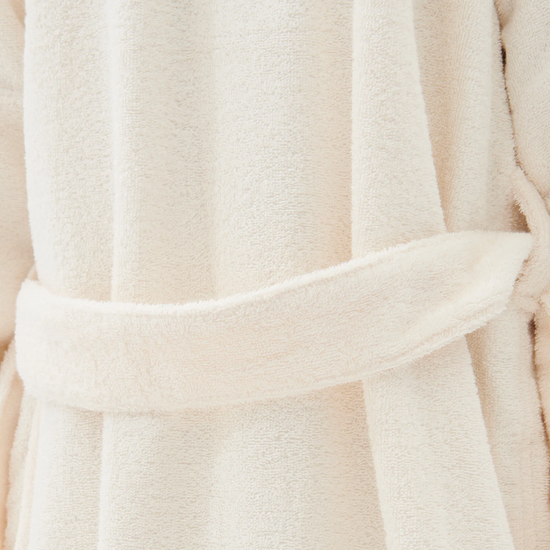 Hooded Bathrobe Ivory - TEKLA - NO GA