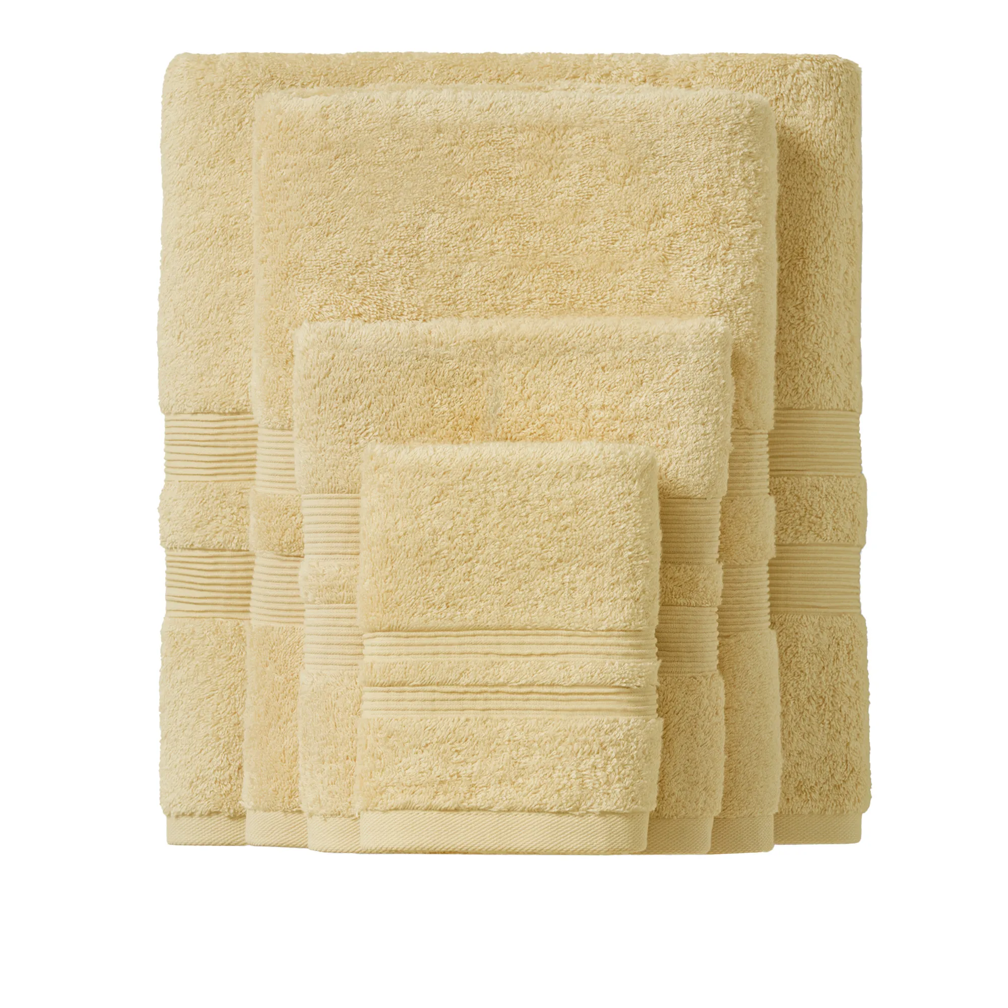 Fontana Pale Yellow handduk - 1