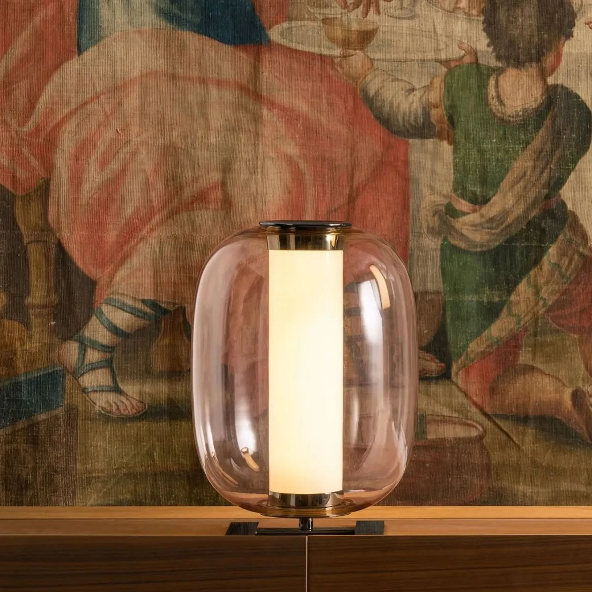 Meridiano Table Lamp, Fumè/Black - FontanaArte - NO GA