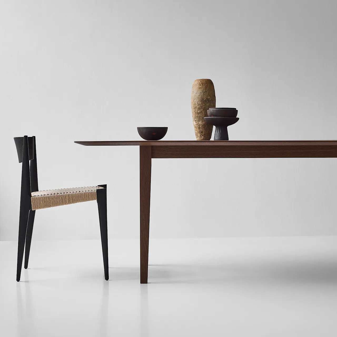 Kia's Table - Smoked Oak