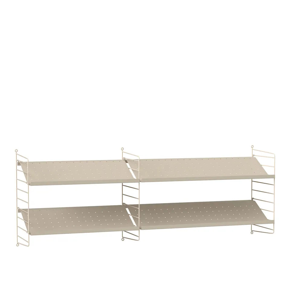 Hall hyllsystem I beige/beige
