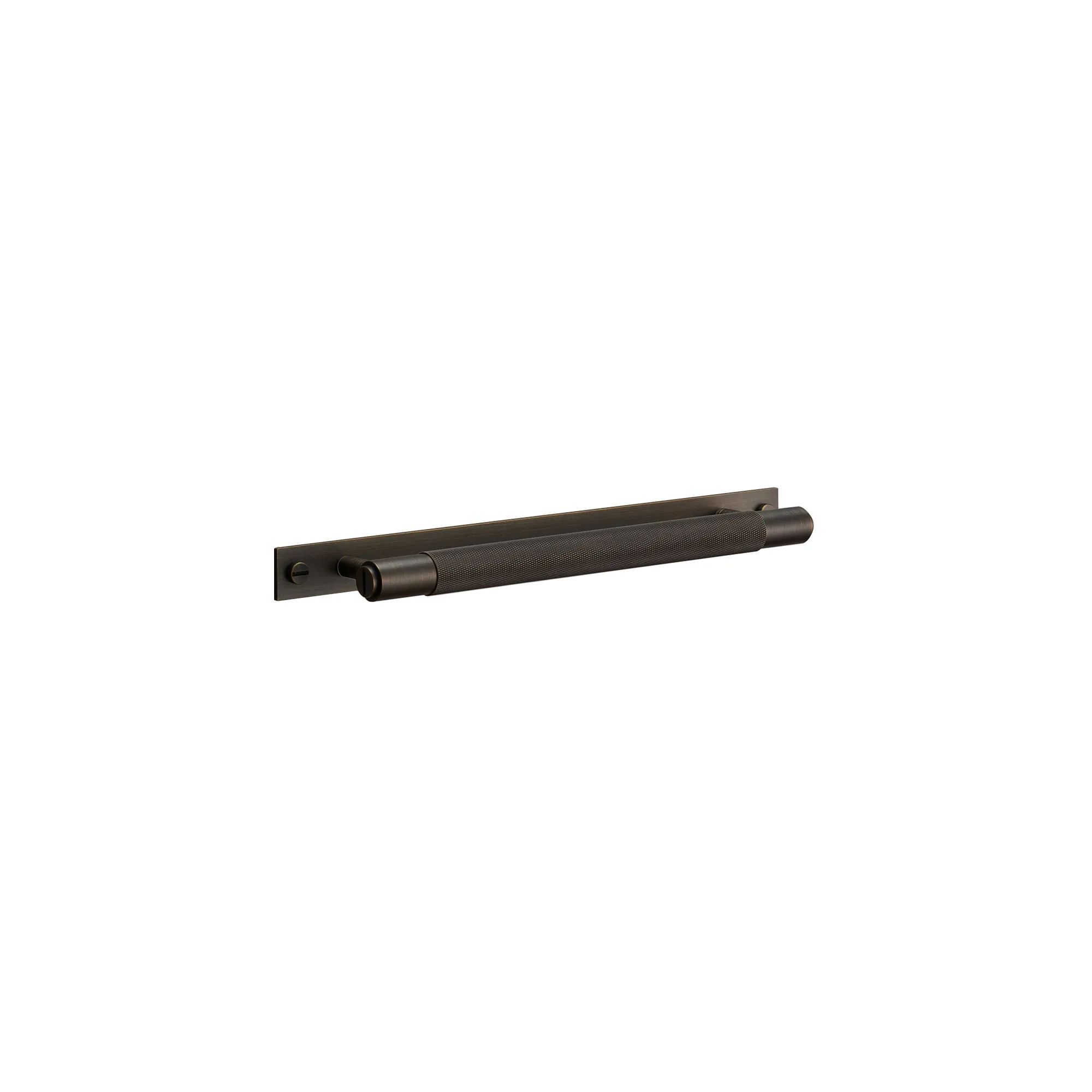 Pull Bar Plate Small - Black - 1