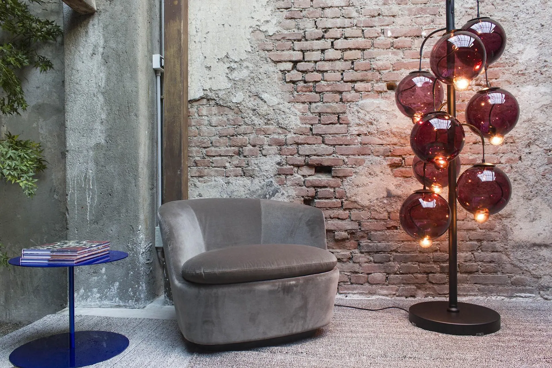 Meltdown Floorlamp - 8 Diffusers - Cappellini - NO GA