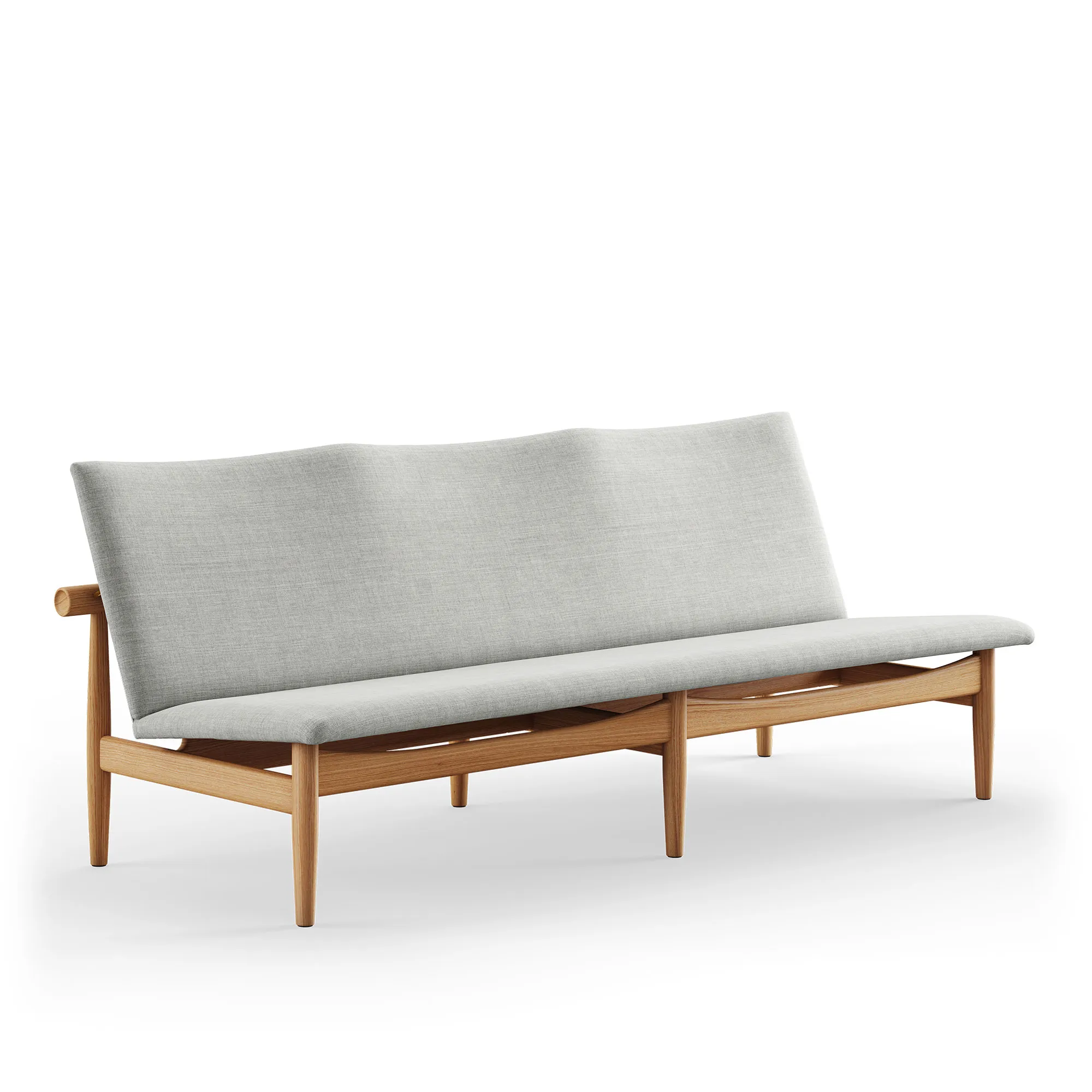 Japan soffa 3 sits Dark oiled oak - 1