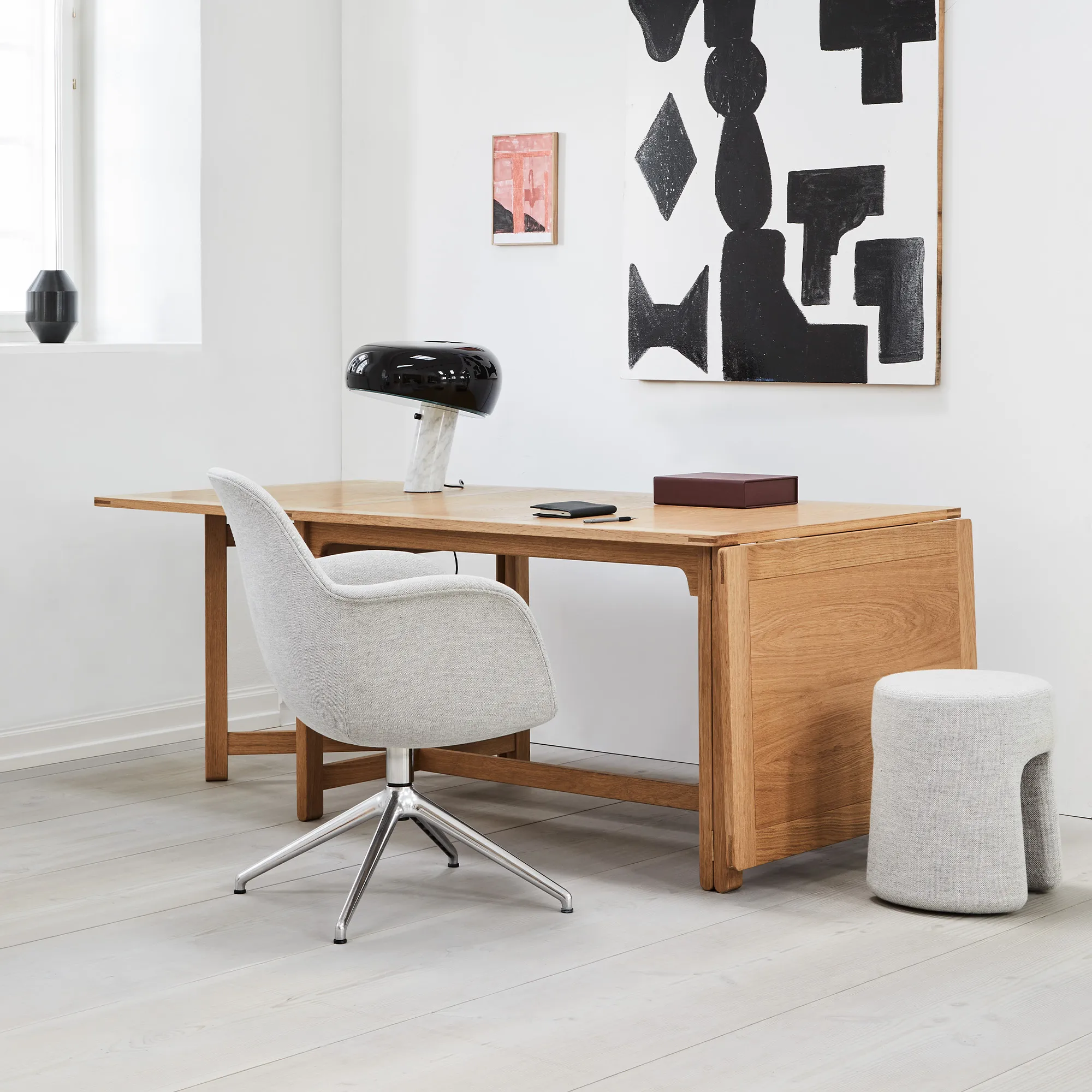Library Table BM71 klaffbord - 10