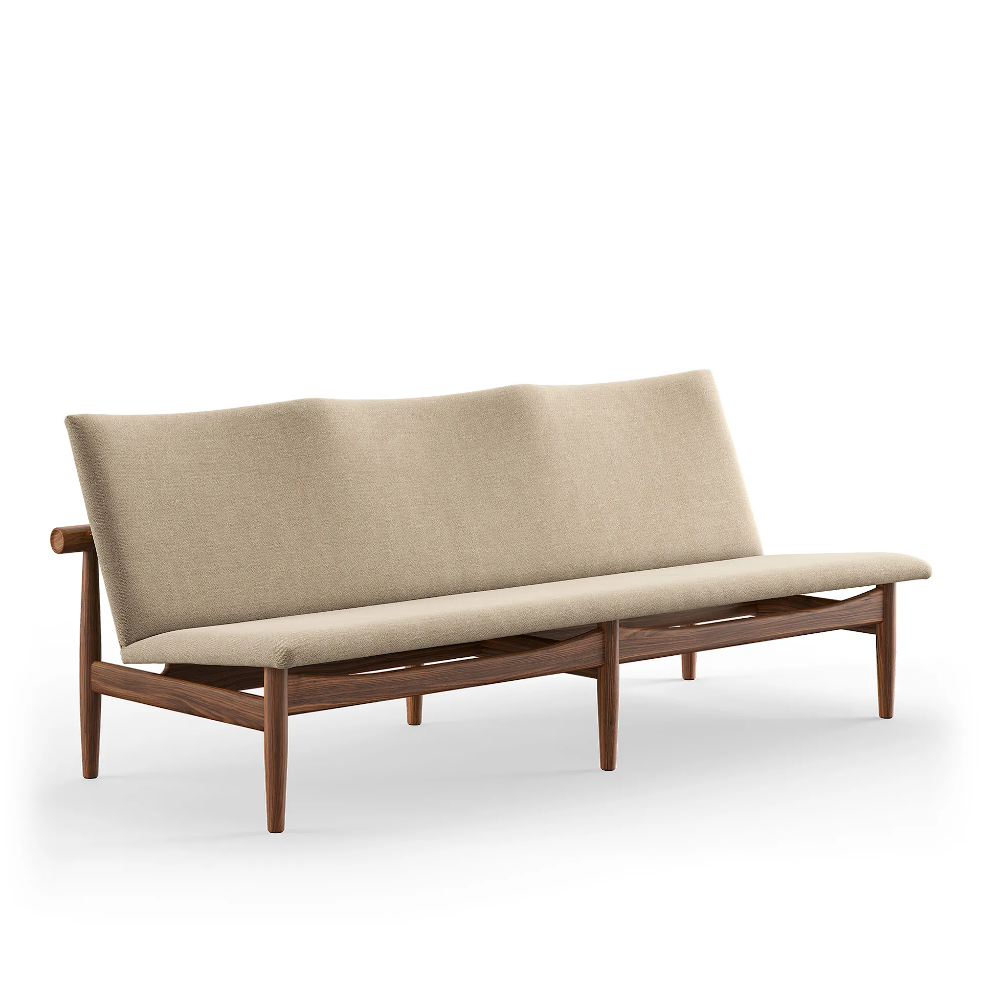 Japan soffa 3 sits Walnut - House of Finn Juhl - Finn Juhl - NO GA