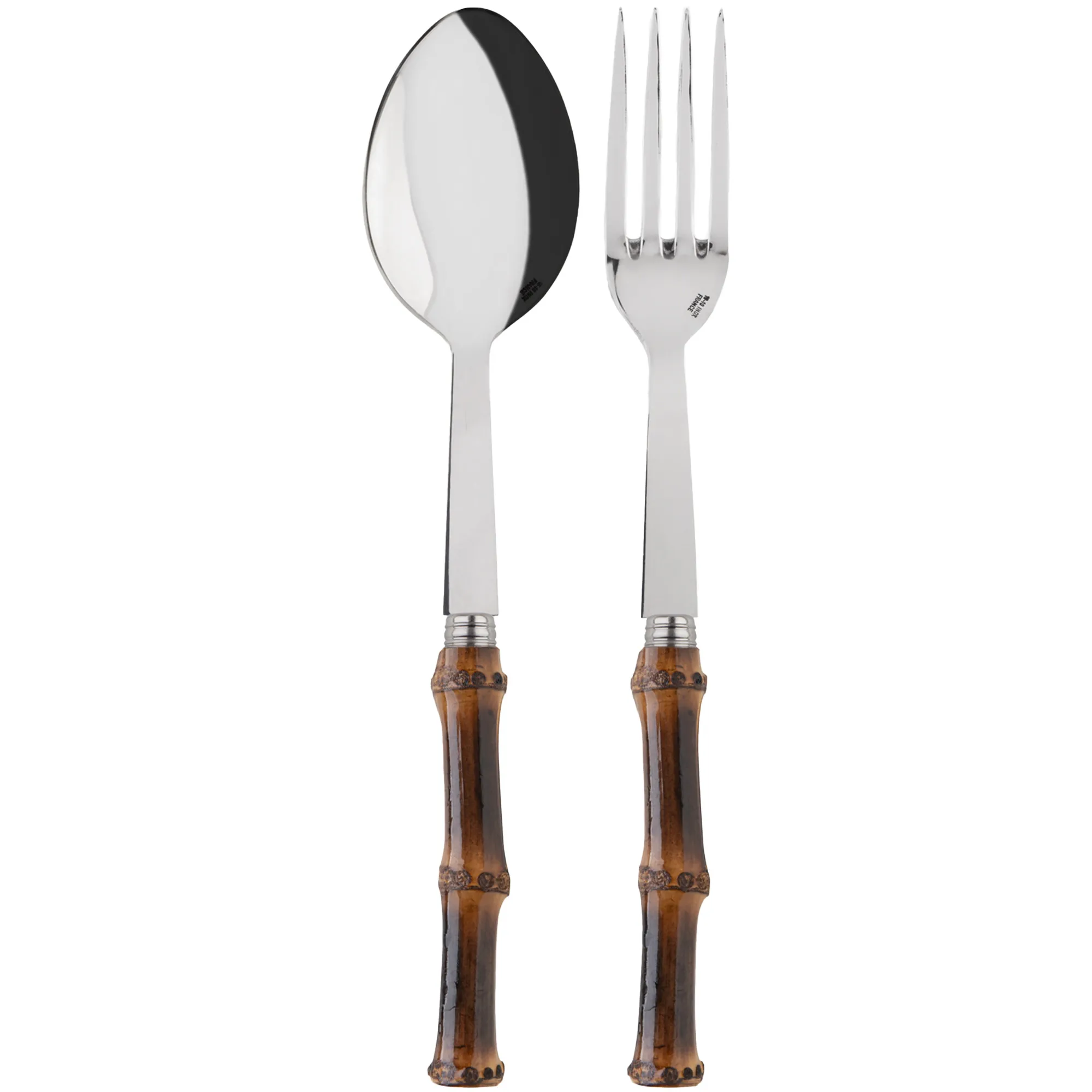 Panda Dark Bamboo serveringsbestick - 1