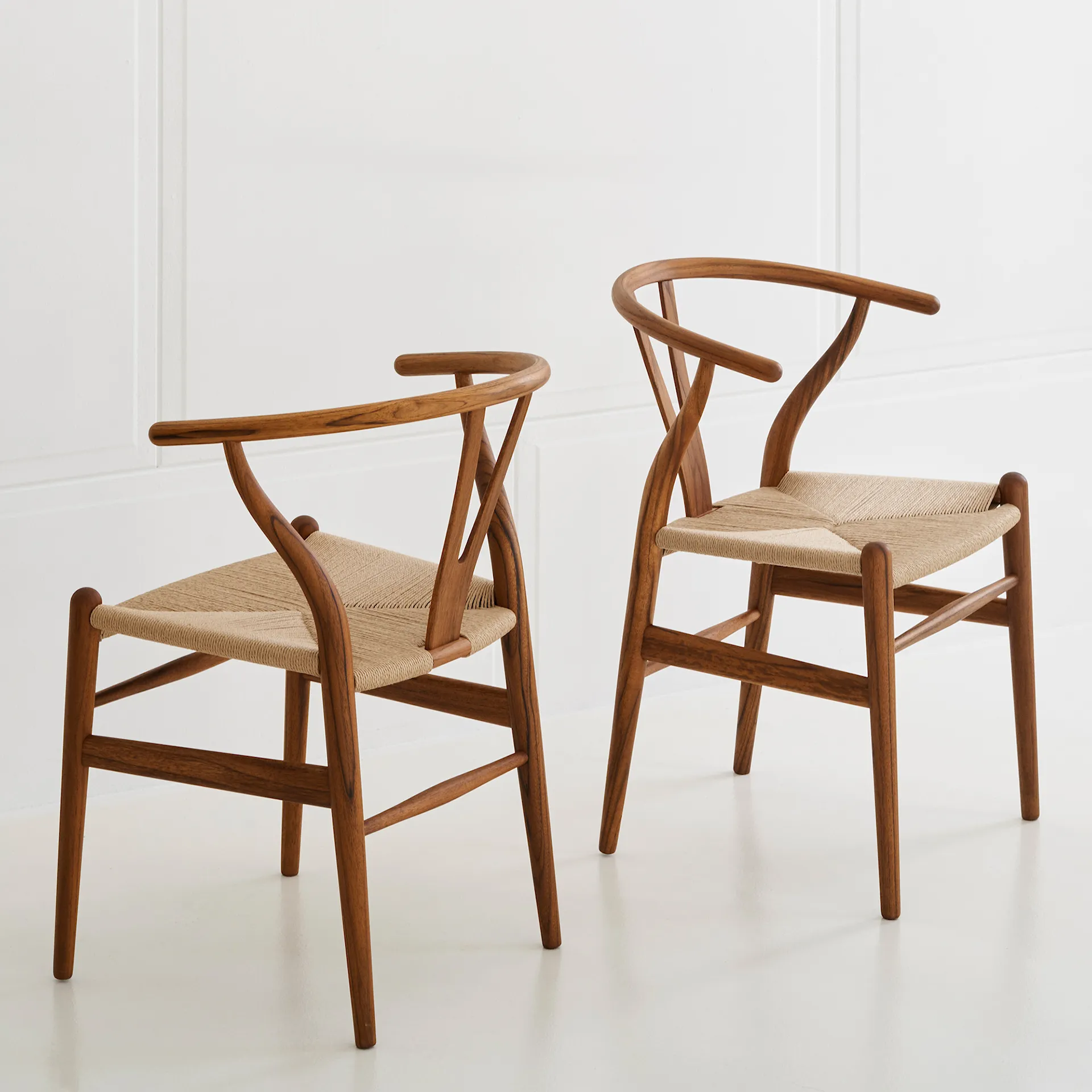 CH24 Y-stolen - Teak - Carl Hansen - Hans J. Wegner - NO GA