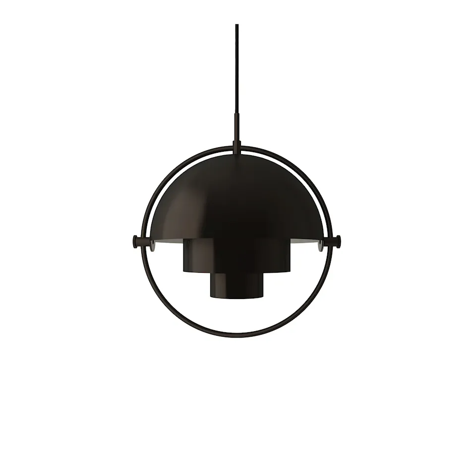 Multi-Lite Pendant, Small Black Brass 