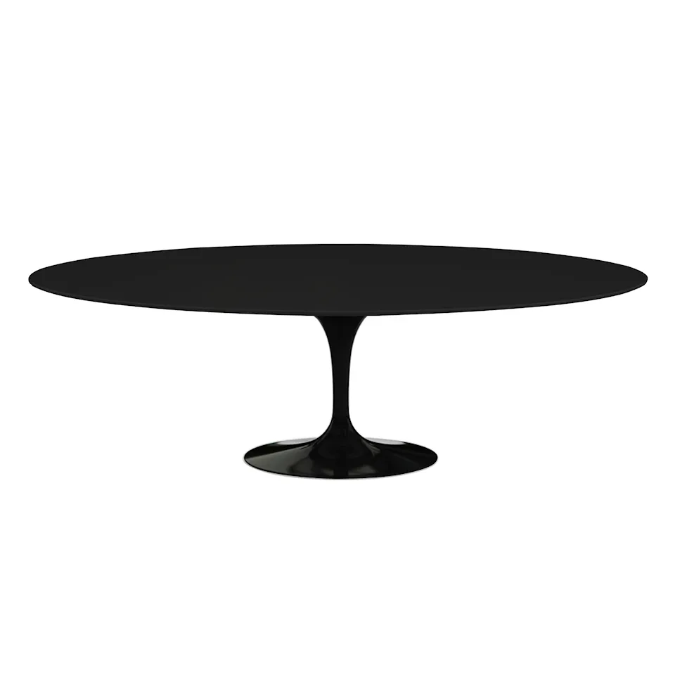 Saarinen Oval matbord 244 cm Black