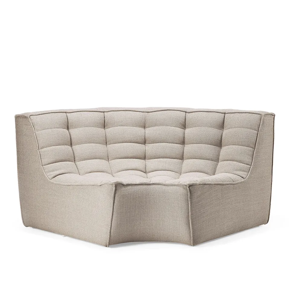 N701 Round hörnmodul soffa