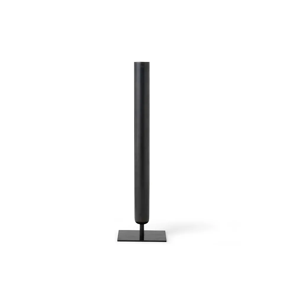 Stance Vase, H40, Bronzed Brass