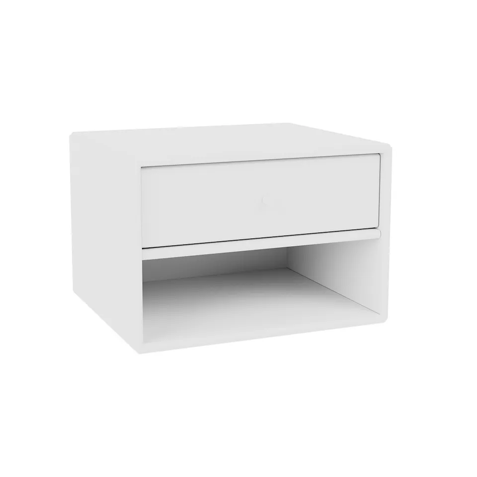 Dash Nightstand, Suspension Rail - New White