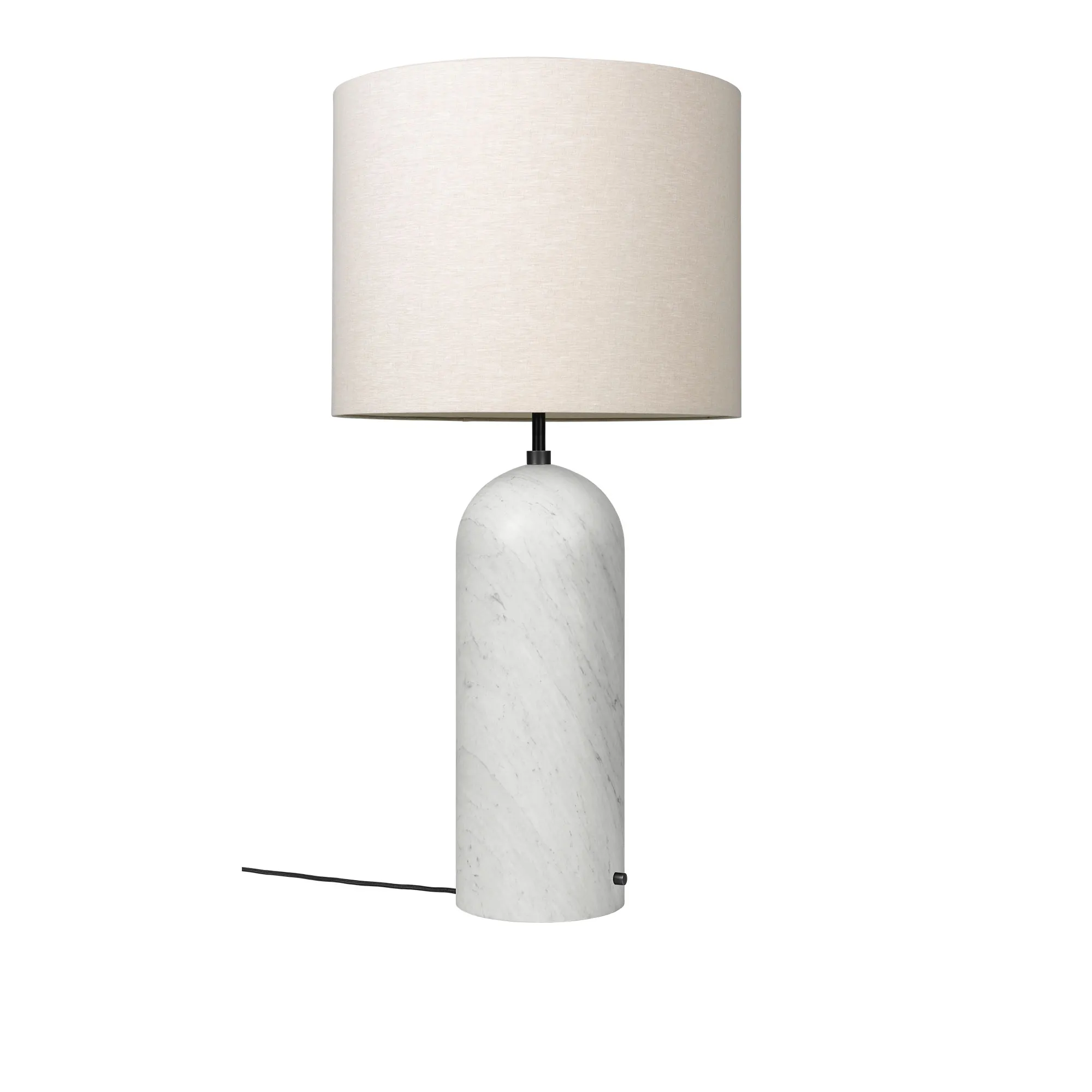 Gravity golvlampa XL Low vit marmor - 1