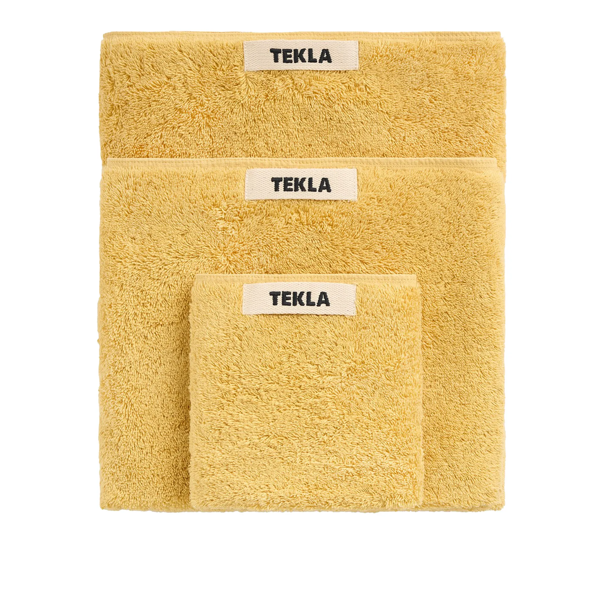 Terry Yellow Ochre handduk - 1