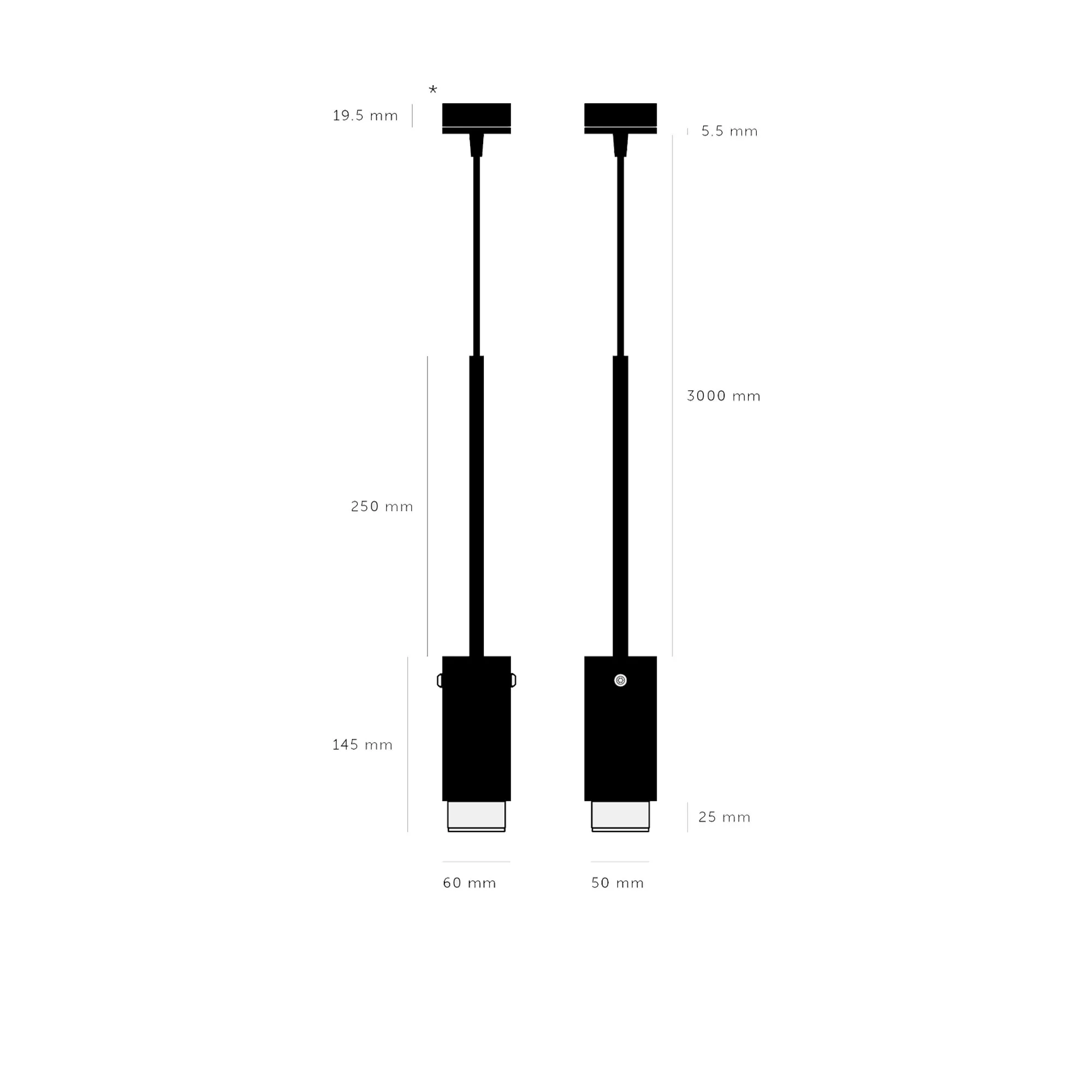 Exhaust Pendant Stone - 4