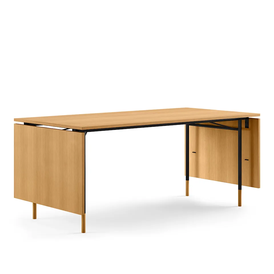 Nyhavn matbord med klaffar Dark oiled oak